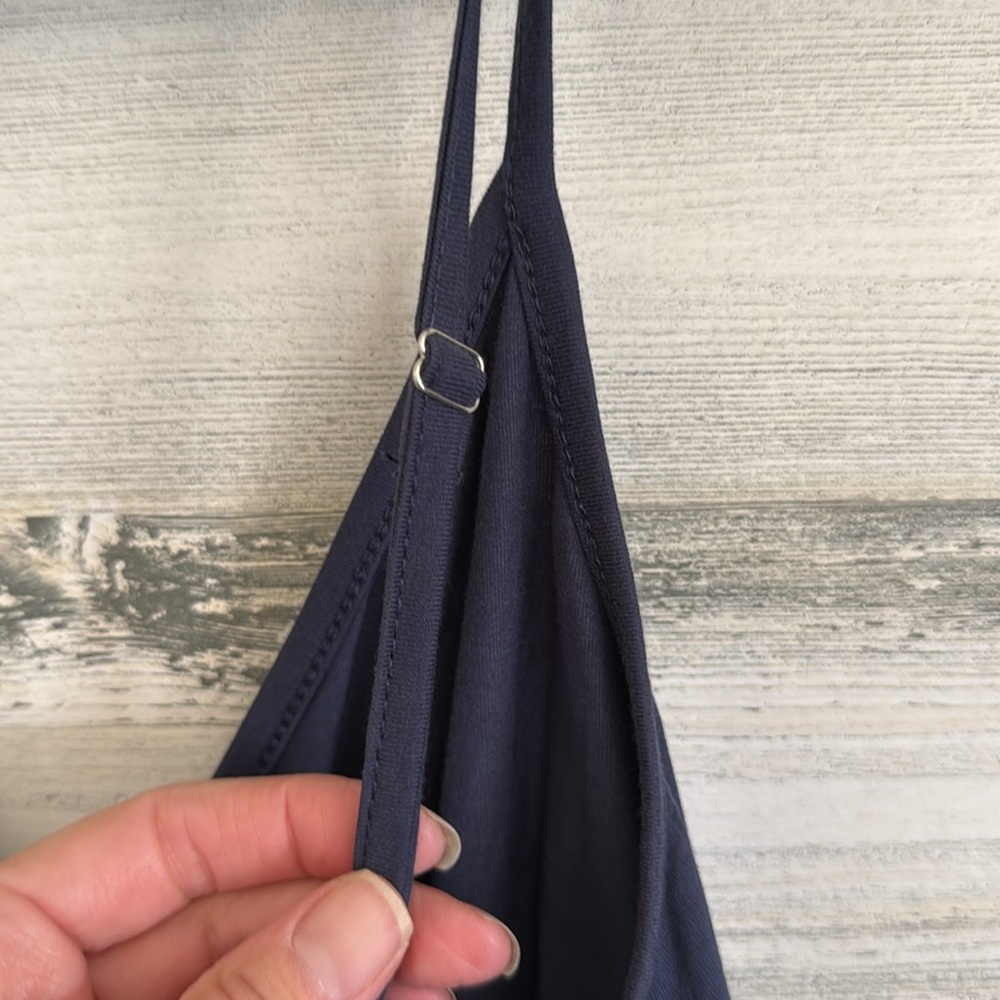 New Shows Blue Spaghetti Strap Dress- Medium New With Tag - Picture 6 of 11